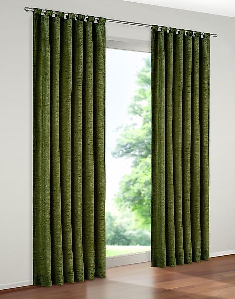 Wirth Vorhang Trondheim 328 g/m², Schlaufen günstig online kaufen