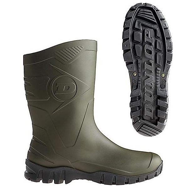 Dunlop Stiefel Dee, Gr. 47, grün Gummistiefel günstig online kaufen