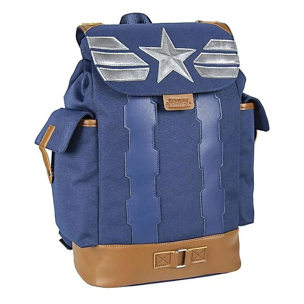 Cerda Group Casual Travel Captain America Rucksack One Size Blue / Brown günstig online kaufen