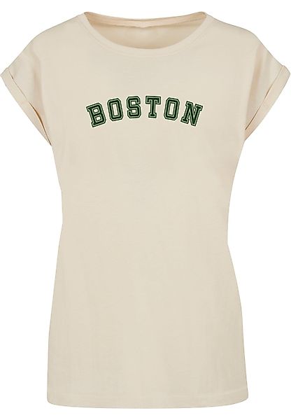 Merchcode T-Shirt "Merchcode Damen Ladies Boston Extended Shoulder Tee" 1 S günstig online kaufen