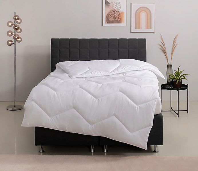 Home affaire Microfaserbettdecke "Sartes, Bettdecke 135x200 cm, 155x220 cm" günstig online kaufen