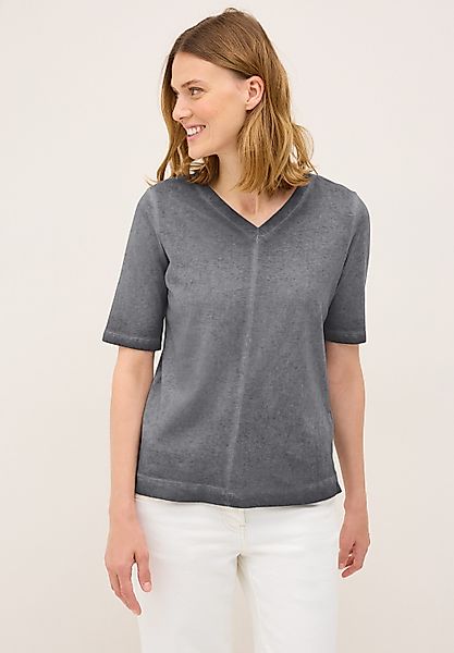Cecil V-Shirt, aus reiner Baumwolle günstig online kaufen