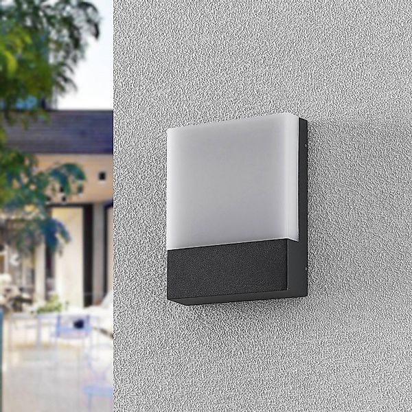 Lindby Vanira LED-Wandleuchte für außen, eckig günstig online kaufen