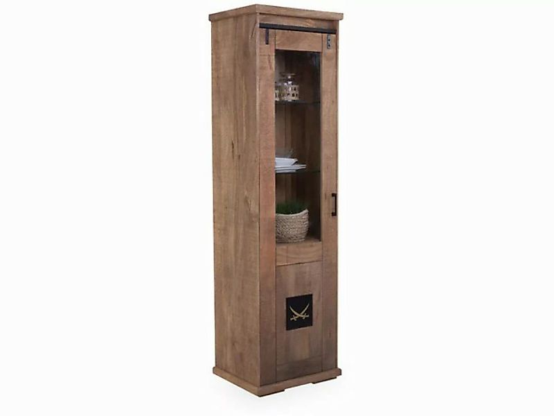 SANSIBAR Living Vitrine Vitrine SANSIBAR HALMSTAD BHT 57x200x45 cm Glasschr günstig online kaufen