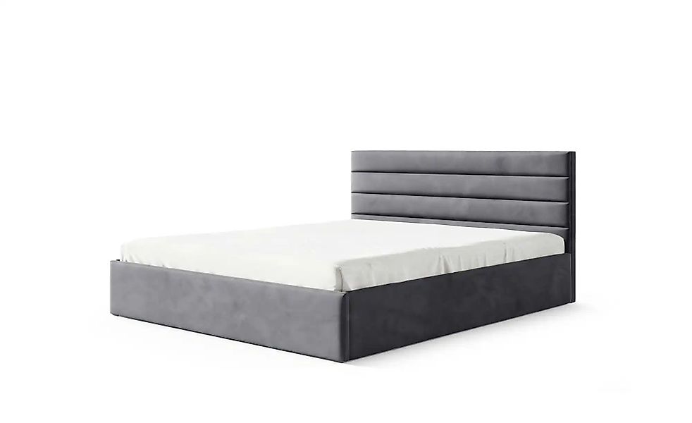 Polsterbett 200x200 Grün   ¦ grau ¦ Maße (cm): B: 149 H: 85 Betten > Polste günstig online kaufen