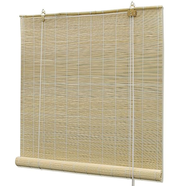 Naturfarbenes Bambusrollo 100 X 160 Cm günstig online kaufen