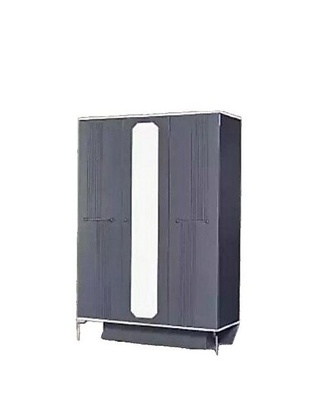JVmoebel Kleiderschrank Schrank Möbel Schränke Holz Loft Einrichtung Weiß S günstig online kaufen