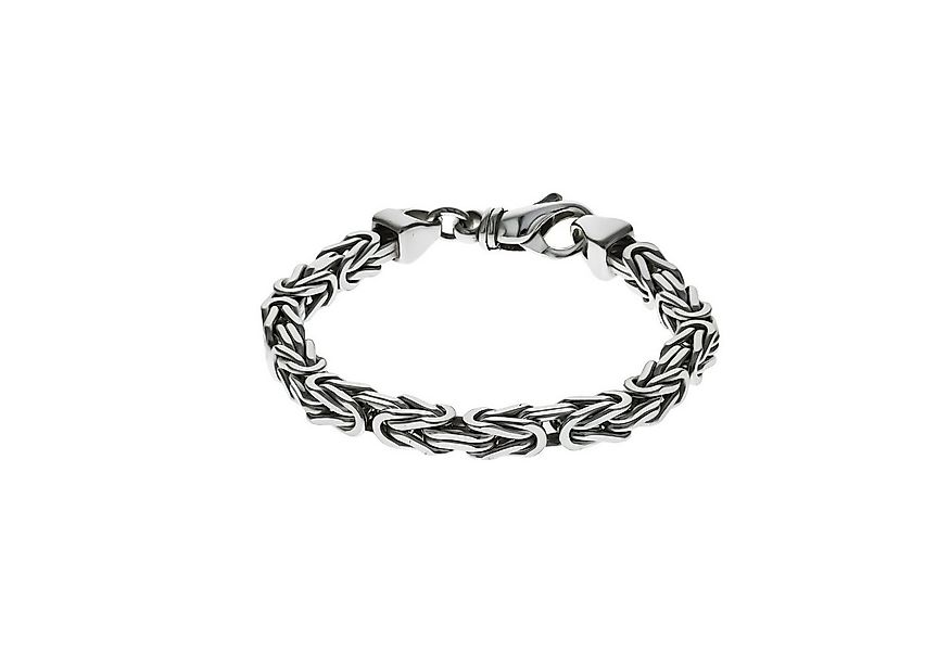 Zeeme Armband Silber 925 poliert Königskette 6mm breit günstig online kaufen