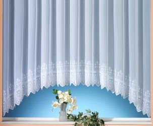 Weckbrodt Gardine "Heidelberg" Kräuselband 1 Stk. tlg. echte Stickerei, Voi günstig online kaufen