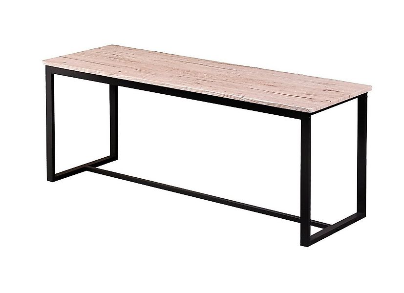 Spetebo Sitzbank Sitzbank mit Metall Gestell - 120 x 35 cm (Packung, 1-St., günstig online kaufen