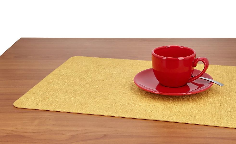 KHG Platzmatte ¦ gelb ¦ Kunststoff ¦ Maße (cm): B: 33 Tischwäsche & Küchent günstig online kaufen