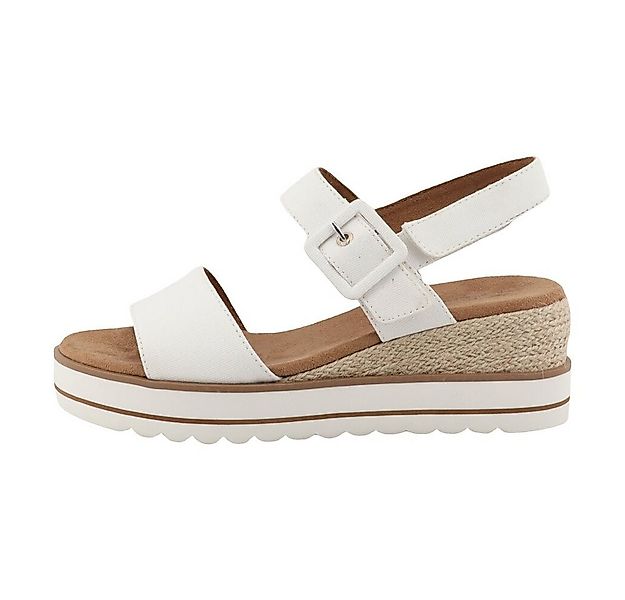 TOM TAILOR Tom Tailor - Sandalen - Weiß Sandalette günstig online kaufen