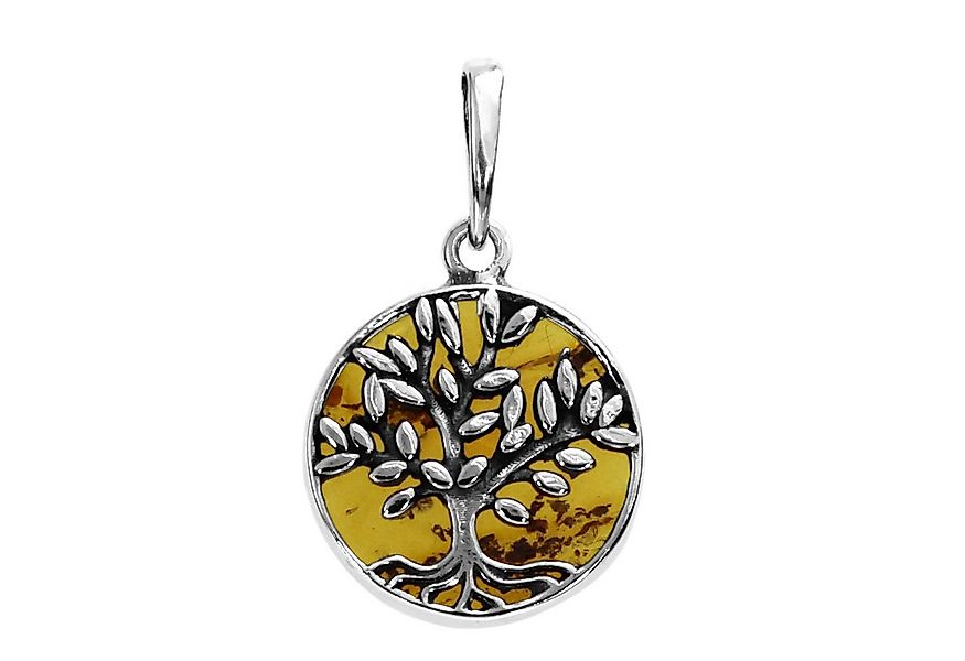 OSTSEE-SCHMUCK Kettenanhänger Ostsee-Schmuck Anhänger Lebensbaum 17 mm (1-t günstig online kaufen