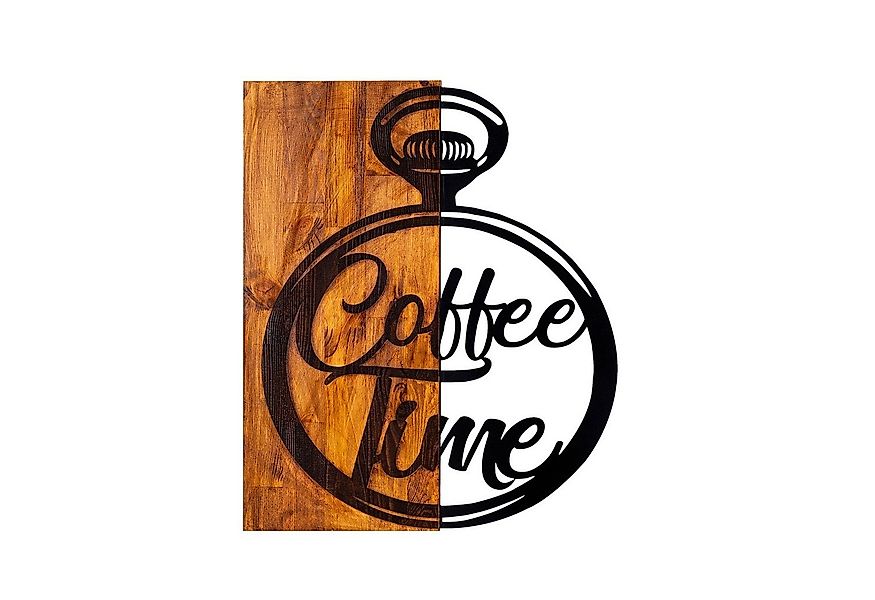 Wallity Wanddekoobjekt 50% WOOD (Thickness: 3 cm) / 50% METAL, 47 x 58 cm L günstig online kaufen