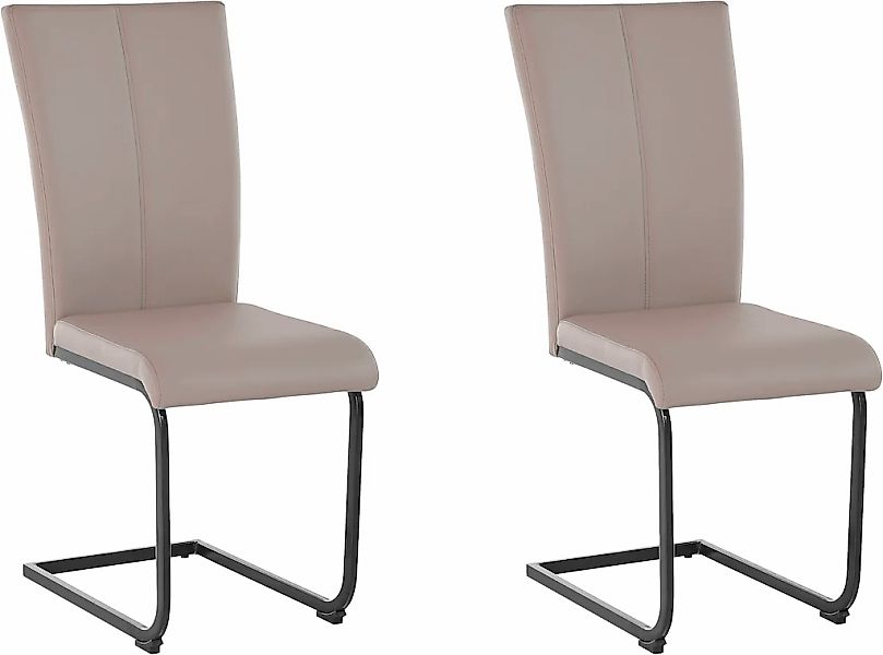 Home affaire Freischwinger "Oliver" () 2 Stk.Stuhl belastbar bis 120 Kg günstig online kaufen