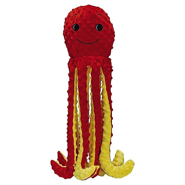 Beeztees Tierkuscheltier Hundespielzeug Oktopus Amy rot günstig online kaufen