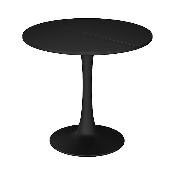 Vicco Esstisch Carl, Schwarz, 80 x günstig online kaufen