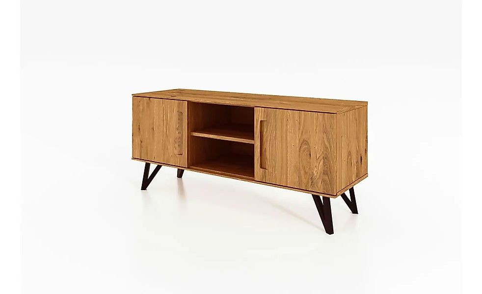 Lowboard  Karl ¦ holzfarben ¦ Maße (cm): B: 136 H: 61 Kommoden & Sideboards günstig online kaufen