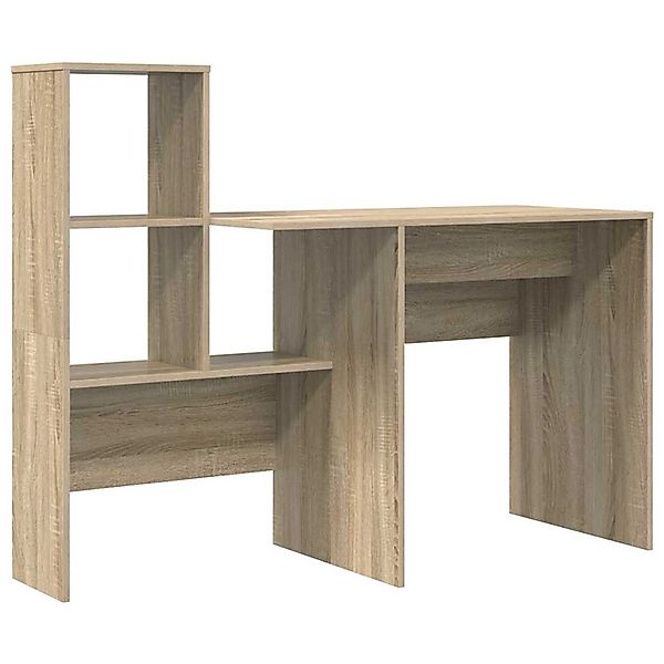 vidaXL Schreibtisch Sonoma-Eiche 131,5 x 50 x 106,5 cm Holzwerkstoff 869300 günstig online kaufen