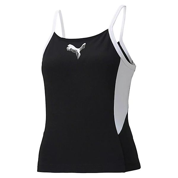 Puma Rebel Cropped Ärmelloses T-shirt XS Puma Black günstig online kaufen