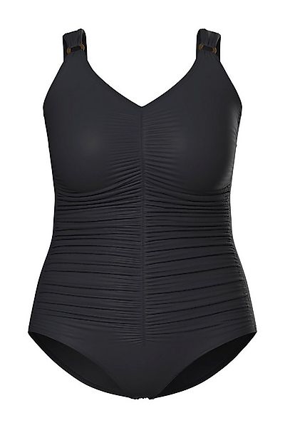 Ulla Popken Badeanzug Badeanzug Softcups Zierringe recycelt günstig online kaufen