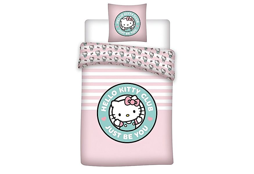 Hello Kitty Bettwäsche Hello Kitty Mädchen Kinder Bettwäsche 2tlg. Set, 2 t günstig online kaufen