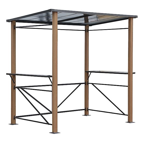 Leco Grillpavillon Luxus-Grillpavillon, ca. 235 x 150 x 227 cm günstig online kaufen