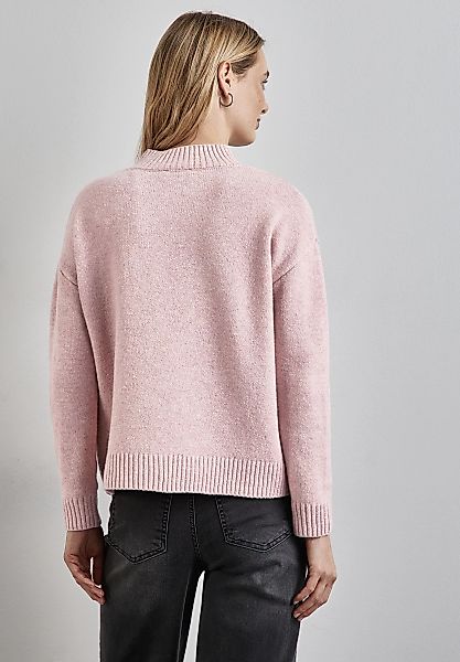 STREET ONE Rollkragenpullover, im soften Baumwoll-Mix günstig online kaufen