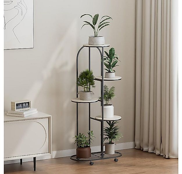 GarveeMore Blumenständer Pflanzenregal Blumentopfhalter Schmiedeeisen Ecke günstig online kaufen