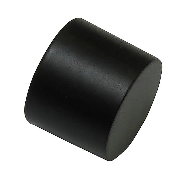 Gardinia Endstück Denver Kappe für Ø 25 mm Schwarz Matt günstig online kaufen