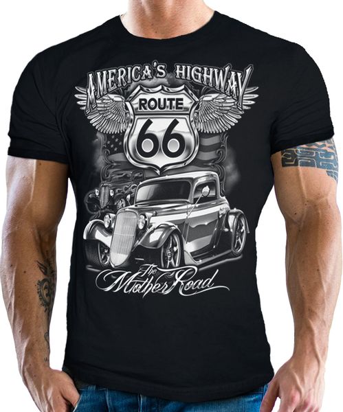 GASOLINE BANDIT® T-Shirt für Hotrod US-Car günstig online kaufen
