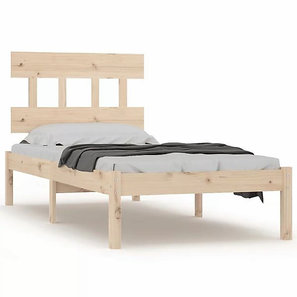 vidaXL Massivholzbett 90x190 cm 3FT6 Single1179440 günstig online kaufen