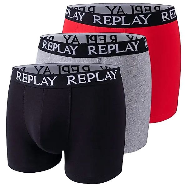Replay Boxershorts Basic Cuff Logo günstig online kaufen