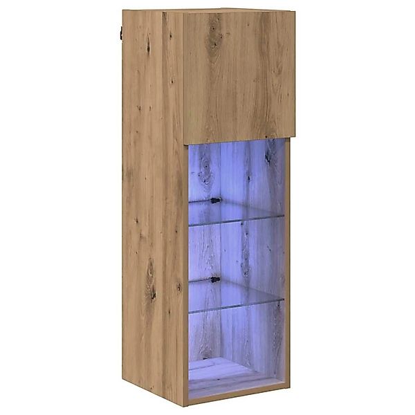 vidaXL Wandmontierter TV-Schrank Artisan-Eiche 30,5 x 30 x 90 cm 882950 günstig online kaufen