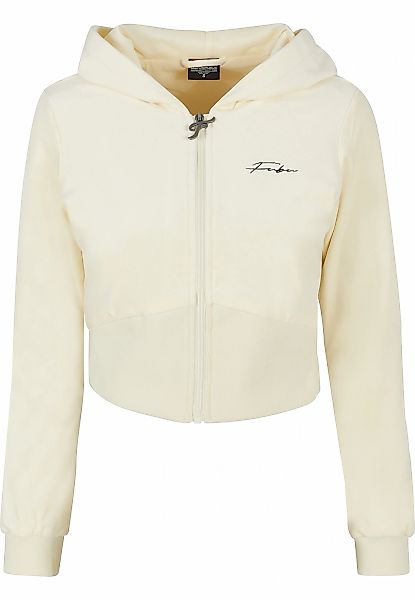 Fubu Kapuzenpullover "Fubu Damen FW224-020-1 Signature Velours Zip Hoodie o günstig online kaufen