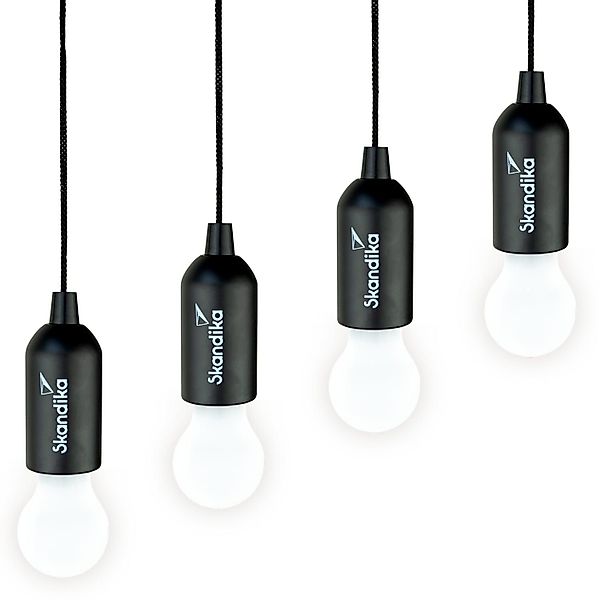 Skandika LED Gartenleuchte Campinglampe Narvik 4er-Set, günstig online kaufen