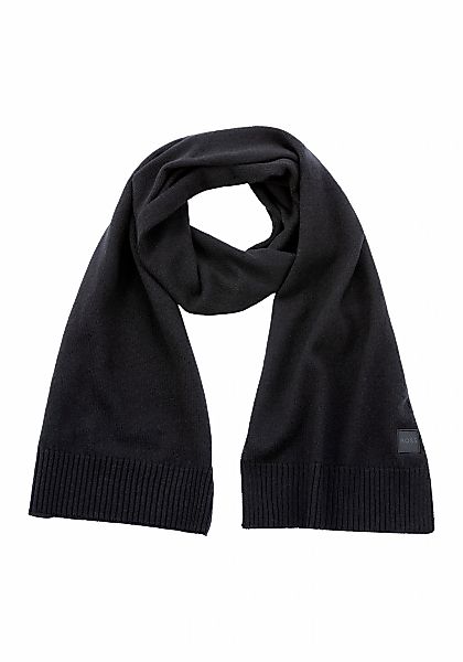 BOSS ORANGE Strickschal "Akaio R Scarf" 50% Wolle Winterschal Wollschal Her günstig online kaufen