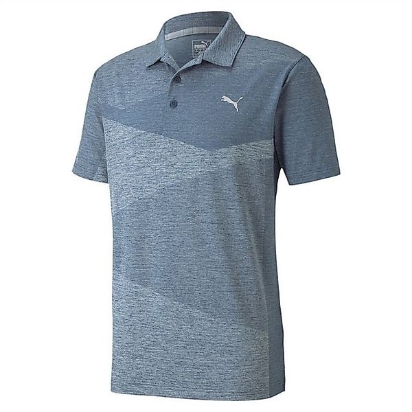 PUMA Poloshirt Puma Golf Polo Alterknit Jacquard Hellblau Herren S günstig online kaufen