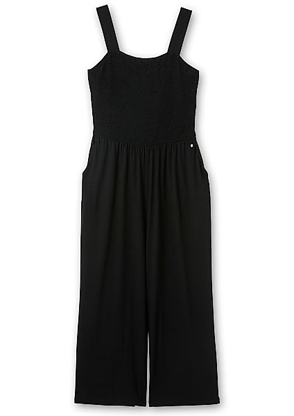 Sheego Jumpsuit Jumpsuit Innenbeinlänge ca. 66 günstig online kaufen
