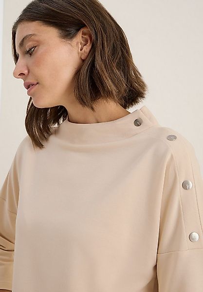 CECIL 3/4-Arm-Shirt mit Knopfdetail günstig online kaufen