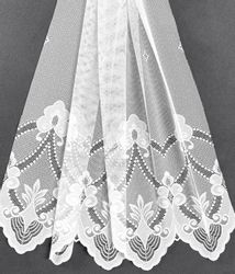 Weckbrodt Gardine "Weimar" Kräuselband 1 Stk. tlg. Jacquard, Bogenstore, fl günstig online kaufen