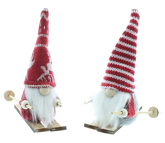 Home-trends24.de Weihnachtsfigur Wichtel Ski Zwerg Gnom günstig online kaufen