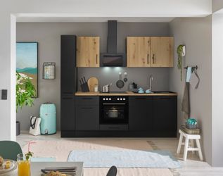 BASIC by Balculina Küchenzeile "Turin", Breite 240 cm, wahlweise mit E-Gerä günstig online kaufen
