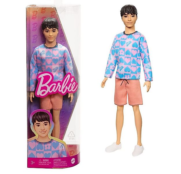 Barbie Anziehpuppe Ken Puppe im Preppy-Style Barbie Mattel HRH24 Fashionist günstig online kaufen