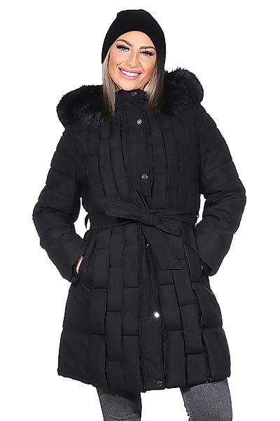 Aurela Damenmode Steppmantel Damen Mantel gefütterter günstig online kaufen