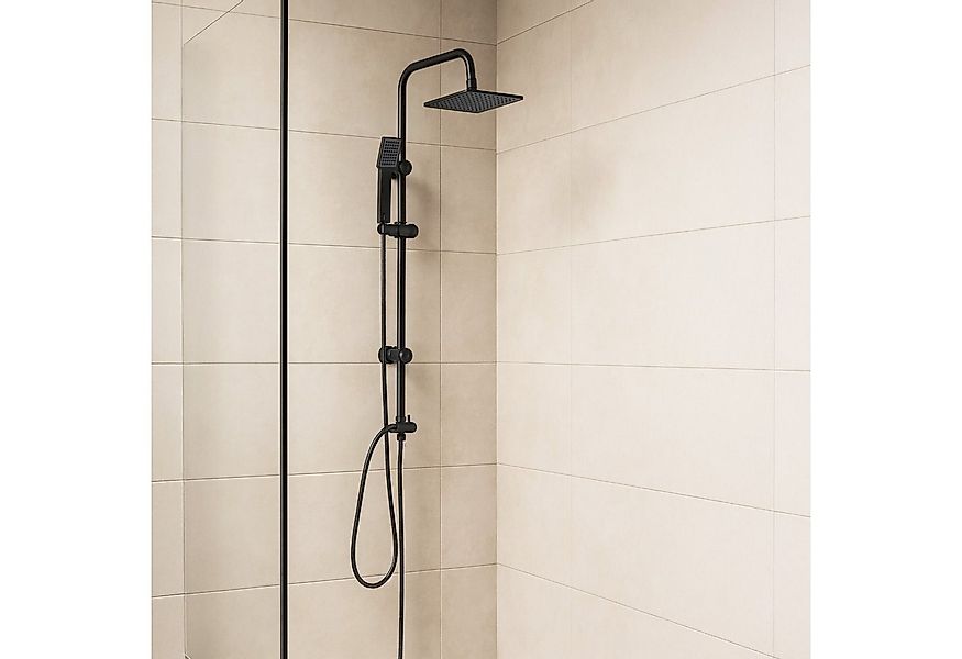 Grafner Duschsystem Grafner® Duschgarnitur mit Regenschauerduschkopf und Ha günstig online kaufen