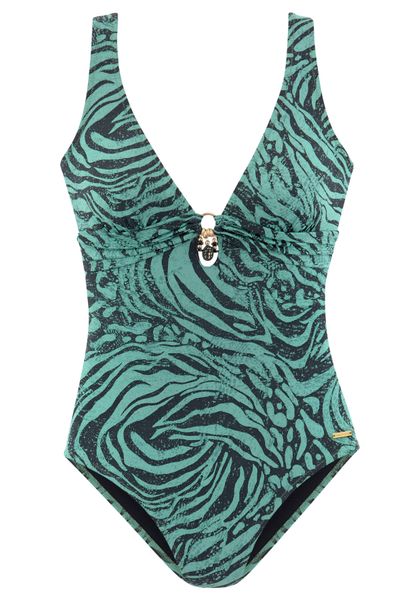 Bruno Banani Badeanzug in trendigem Animalprint günstig online kaufen