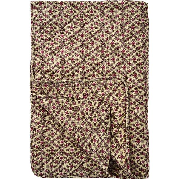 Ib Laursen Tagesdecke Quilt Himbeerfarbigem Karomuster günstig online kaufen