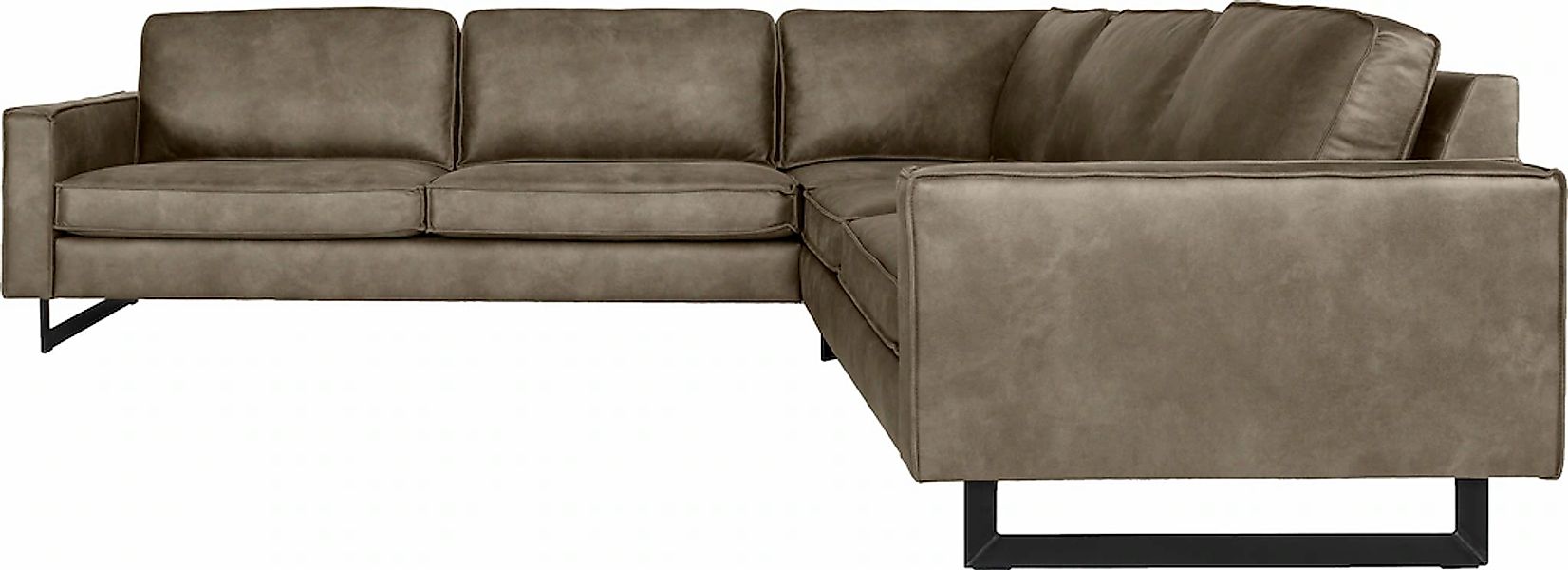 Places of Style Ecksofa »Pinto, XXL, 250/290 cm, langer Schenkel, Ottomane« günstig online kaufen