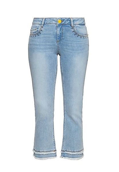 ATT Jeans 7/8-Jeans Brenda mit Zick-Zack Ziernaht günstig online kaufen